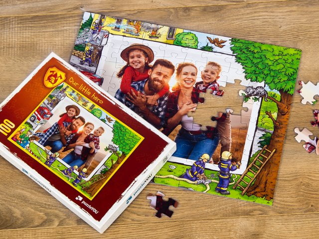 Fire Brigade Puzzle for Children