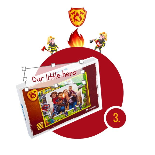 how to design a fire brigade puzzle - step 3