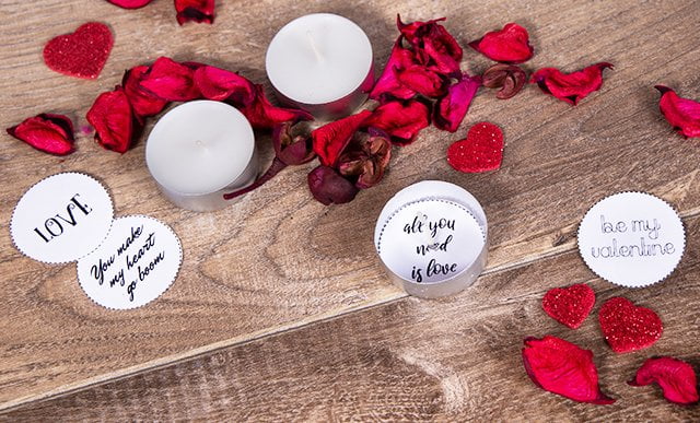 Thread the wick through your message