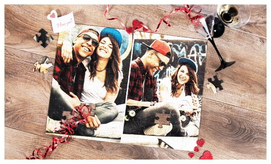 Show your love on a Photo Puzzle Collage